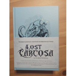 Lost Carcosa - Blue Dinosaur Cover (Print + PDF)